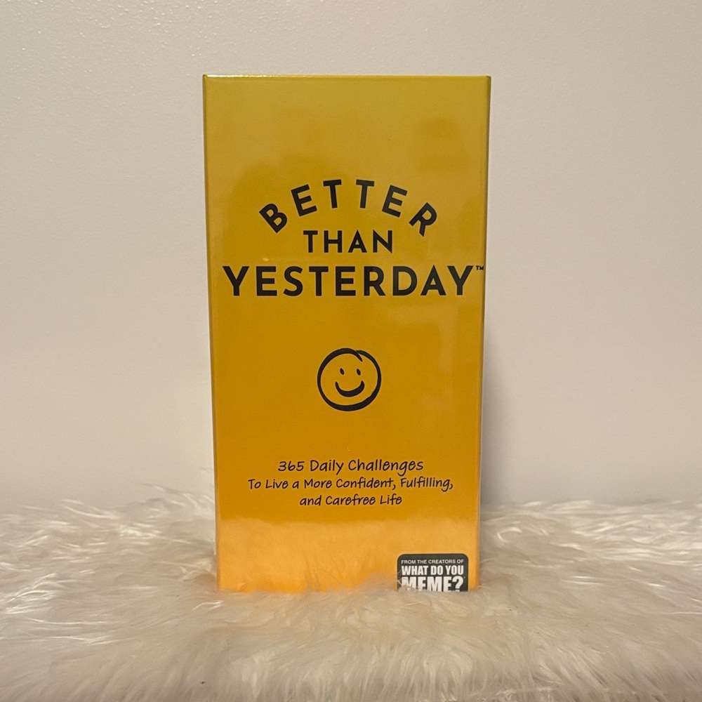 Better Than Yesterday Daily Challenges ☀️